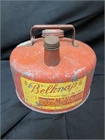 Belknap Blue Grass Red Galvanized Metal Gas Can Lo