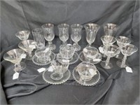 Large Collection Of Candlewick And Assorted Glassw