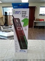 Smart strip energy saving surge protector 3 ft