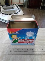 Electrasol tin can