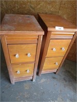 Set of Two End Tables