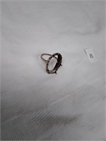 Sterling ring missing jewels