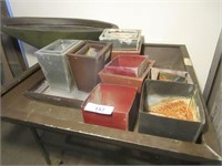 Large Lot of Metal Containers