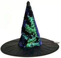 Hyde and EEK flip flop sequins witch hat
