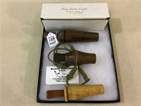 Lot of 3 Duck Calls Including One by Ken