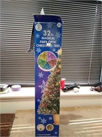 32 inch magical fiber optic Christmas tree