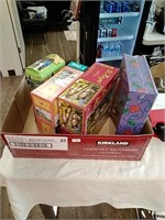 Miscellaneous puzzles and photo box