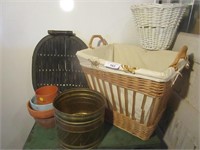 Basket and Containers Lot