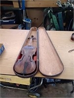 Vintage violin with case
