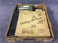 Lg. Group of Duck Calling Records & Tapes