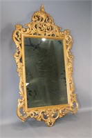 Molded Plastic Chippendale Style Mirror
