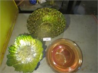 Large Glass Decor Bowls