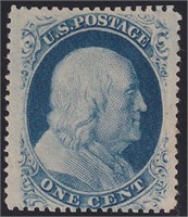 US Stamps #24 Mint Disturbed Original Gum CV $140