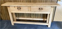 Rustic Console Table