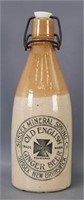 Stoneware Ginger Beer Bottle