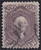 US Stamps #70 Used with short perf at bott CV $300