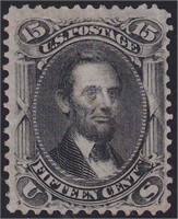 US Stamps #77 Used with light pen cancel a CV $175