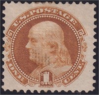 US Stamps #112 Mint Regummed with gum soak CV $210