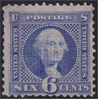 US Stamps #115 Mint Regummed with some gu CV $1000
