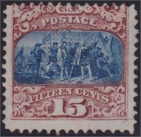 US Stamps #119 Mint Disturbed Original Gu CV $2750