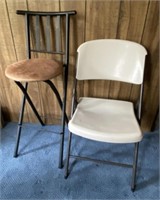 Two Folding Chairs