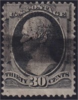 US Stamps #154 Used with filled thin CV $275