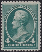 US Stamps #211 Mint LH 4 cent 1883 CV $225