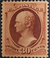 US Stamps #217 Mint No Gum CV $90