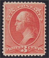 US Stamps #214 Mint NH Vermillion fresh wi CV $190