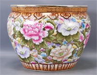 Porcelain Chinese Planter / Fishbowl