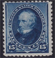US Stamps #227 Mint LH bold color CV $180