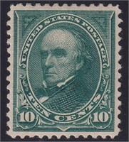 US Stamps #258 Mint HR with original gum a CV $275