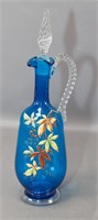 Victorian Sapphire Blue Glass Ewer