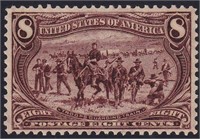 US Stamps #289 Mint NH fresh 8 cent Trans- CV $430