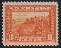 US Stamps #400A Mint NH well centered scar CV $390