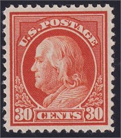 US Stamps #420 Mint NH with rich centering CV $250