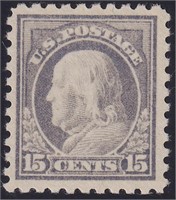 US Stamps #475 Mint LH fresh 15 cent perf  CV $170