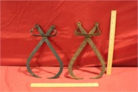Pair of Antique Ice Tongs