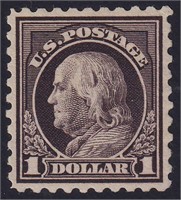 US Stamps #478 Mint LH with upper right  CV $600