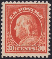 US Stamps #516 Mint NH well centered CV $70