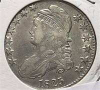 1825 Capped Bust Half Dollar