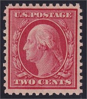 US Stamps #519 Mint HR with short perf at  CV $425