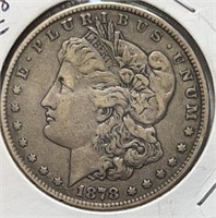 1878 Morgan Dollar 8TF