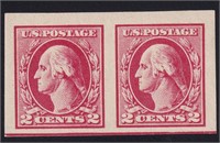 US Stamps #532 Mint LH Imperf Pair CV $100