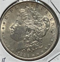 1886 Morgan Dollar