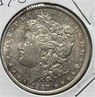 1887-O Morgan Dollar