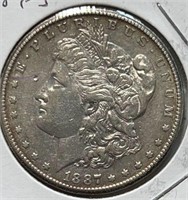 1887-S Morgan Dollar