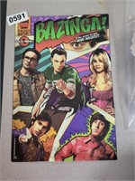 BAZINGA METAL SIGN