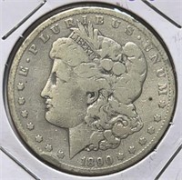 1890-CC Morgan Dollar