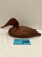 17 inch long Wood carved duck
